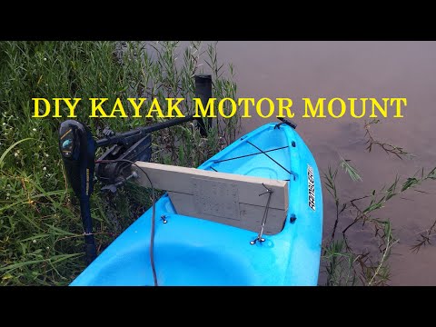 DIY Kayak Trolling Motor Mount