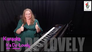 It's De-Lovely - SSA - Althouse - Piano Karaoke with Brenda