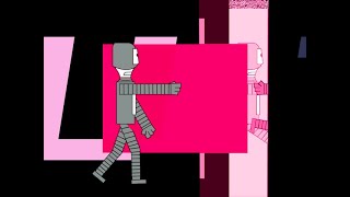 Requested Artistic Alphabet With Invasion 2000 Font But With Robot And Special Effects