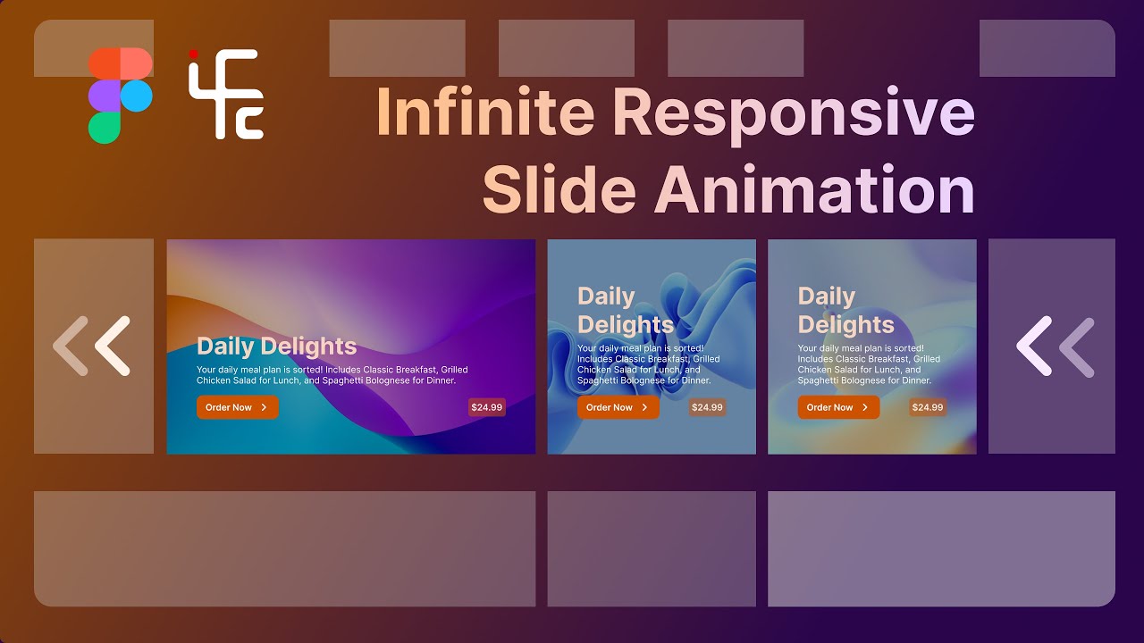 Make smooth infinite loop Carousel Animation in Figma - YouTube