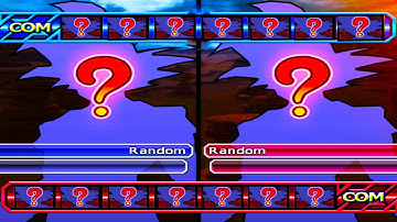 Random VS Random (COM VS COM) - Dragon Ball Z Budokai Tenkaichi 3