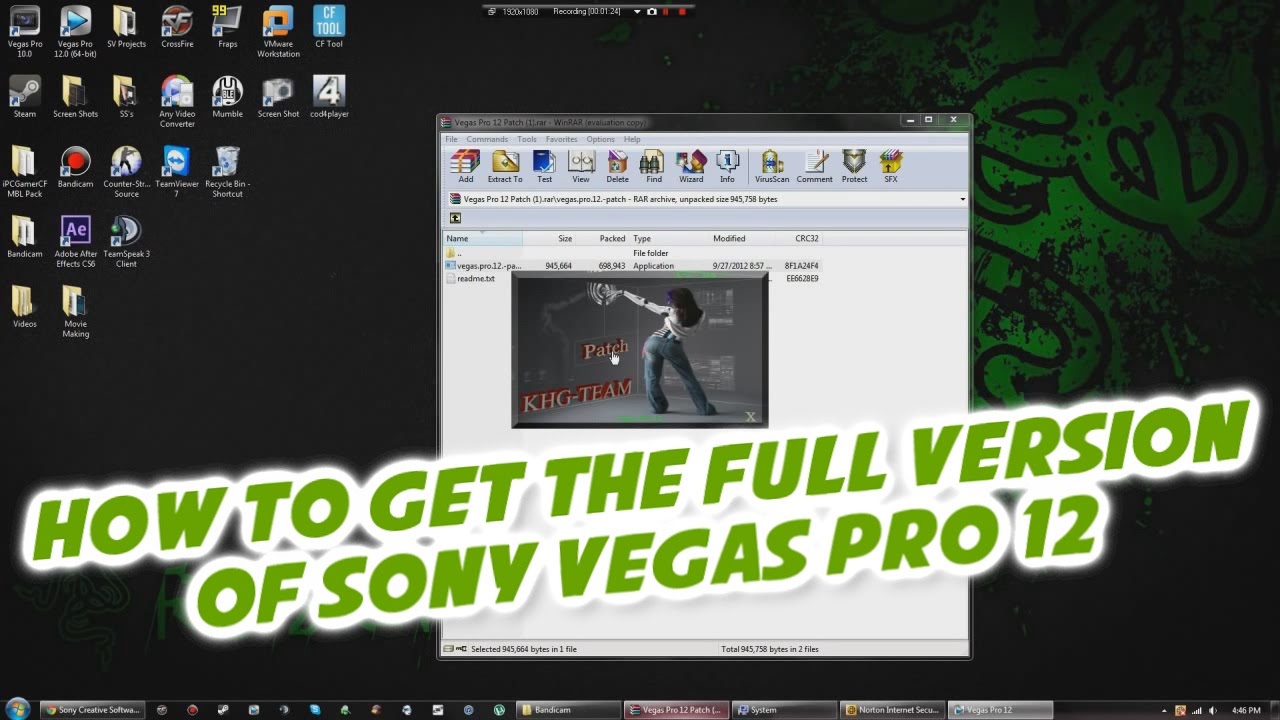 patch sony vegas pro 9 download