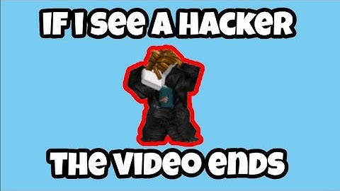 If I See a HACKER.. The Video ENDS! (Roblox, Bedwars)