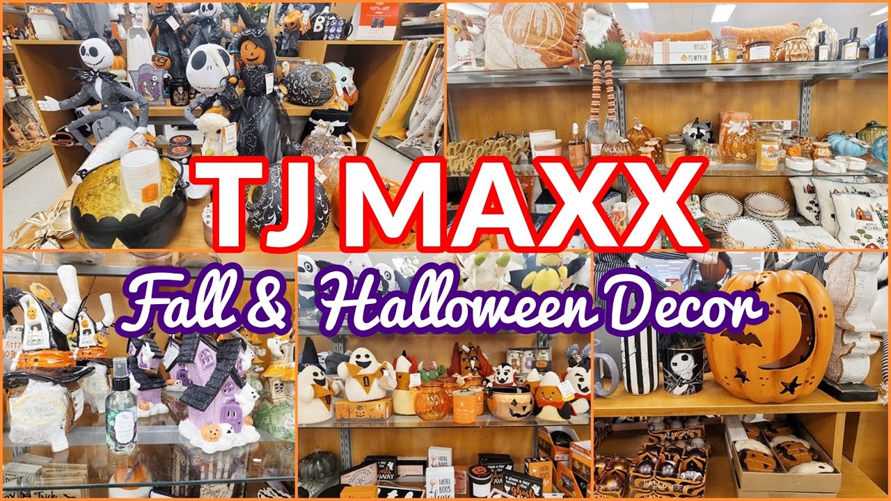 TJ MAXX FALL DECOR HALLOWEEN DECOR 2022 SHOP WITH ME YouTube