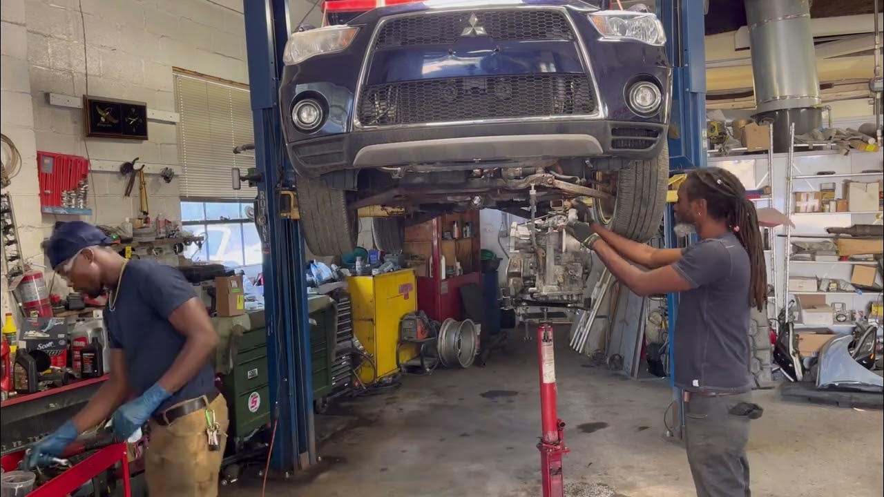 2011 Mitsubishi Outlander Transmission Replacement! - YouTube