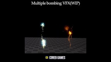 💥Explosive Bombing VFX for Unreal Engine!(WIP) #shorts #ue5