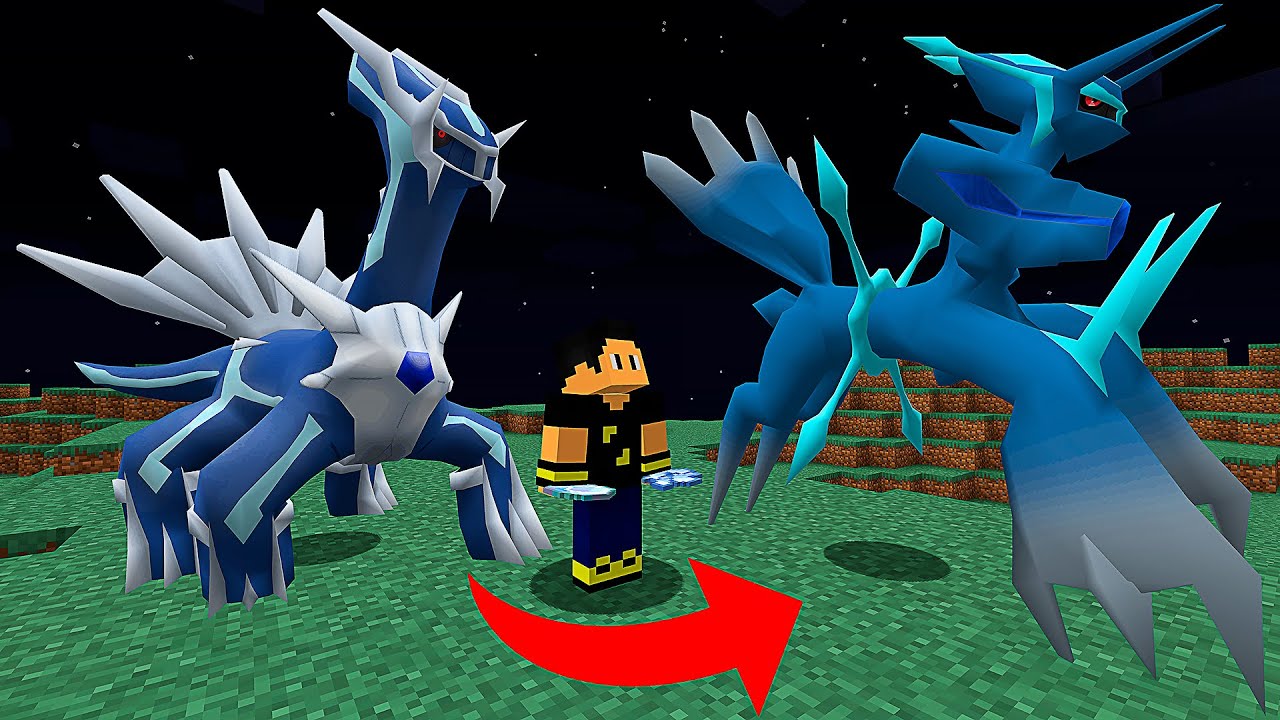 O Pokémon Lendário Foguete no Minecraft Pixelmon 