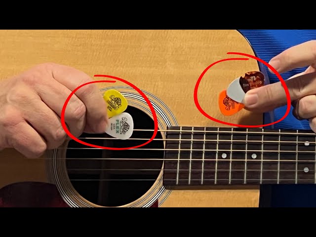 Guitar Picks - EASY Way to Change Your Guitar Tone 