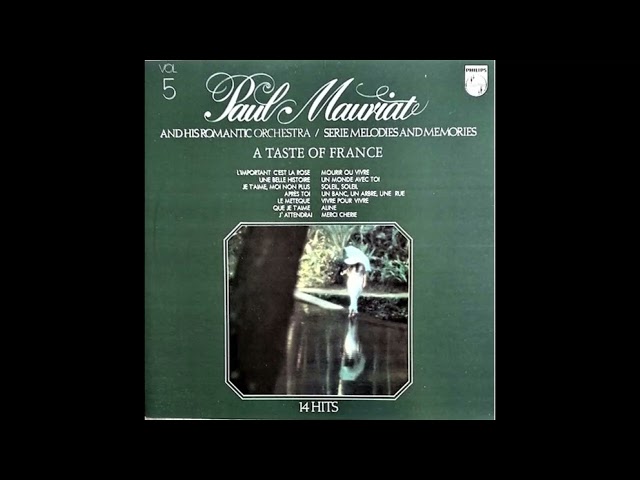 Paul Mauriat - Vol.5   A Taste Of France class=