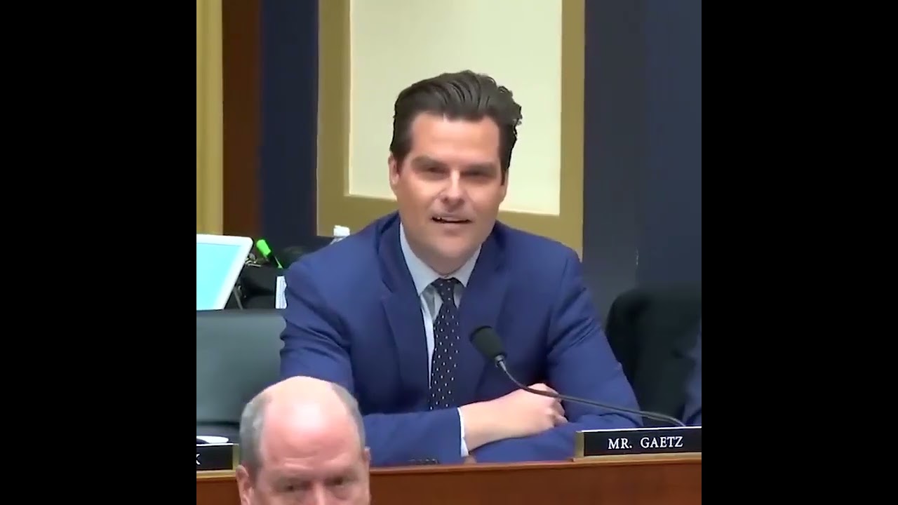 BREAKING: Matt Gaetz Enters Hunter Biden's Laptop Into The Congressional Record