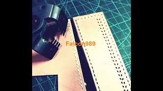 12kind Leathercraft Stitch Hand Chisel Pliers Pricking Iron Nippers Tool 3/4/5mm 1/2/3-4 Prong