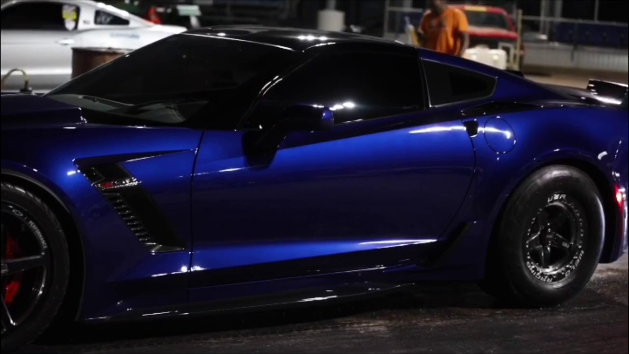 C7 Z06 Goes 9.56@143 Stock Blower