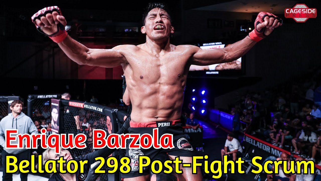 Enrique Barzola On Defending Tight Armbar, Training With Umar Nurmagomedov | Bellator 298