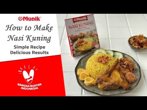 Nasi Kuning Ingredients In English