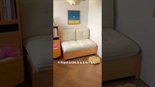 Sofa plus bed space saving furniture #shorts