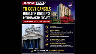 🌿 Tamil Nadu Cancels ₹2,000 Crore Housing Project to Protect Pallikaranai Marshland | #Shorts
