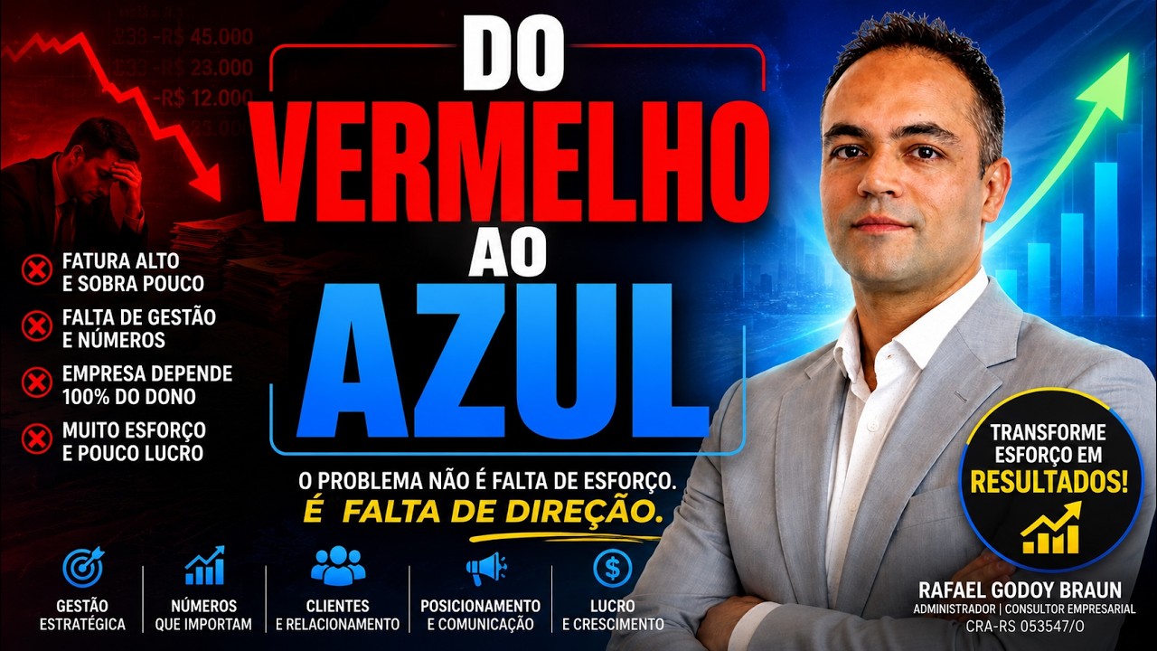 Do Vermelho ao Azul: por que muitas empresas não precisam de milagre, precisam de direção