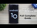 The Full Complete Guide - Samsung One UI 2.0 With Android 10