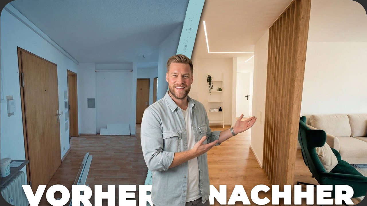 Wohnung in Stuttgart renoviert Partnerflipper Projekt mit Wow Effekt!