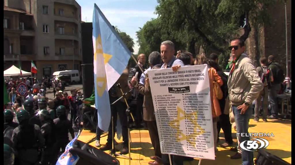 25 aprile a Roma, tensione al comizio dell'Anpi