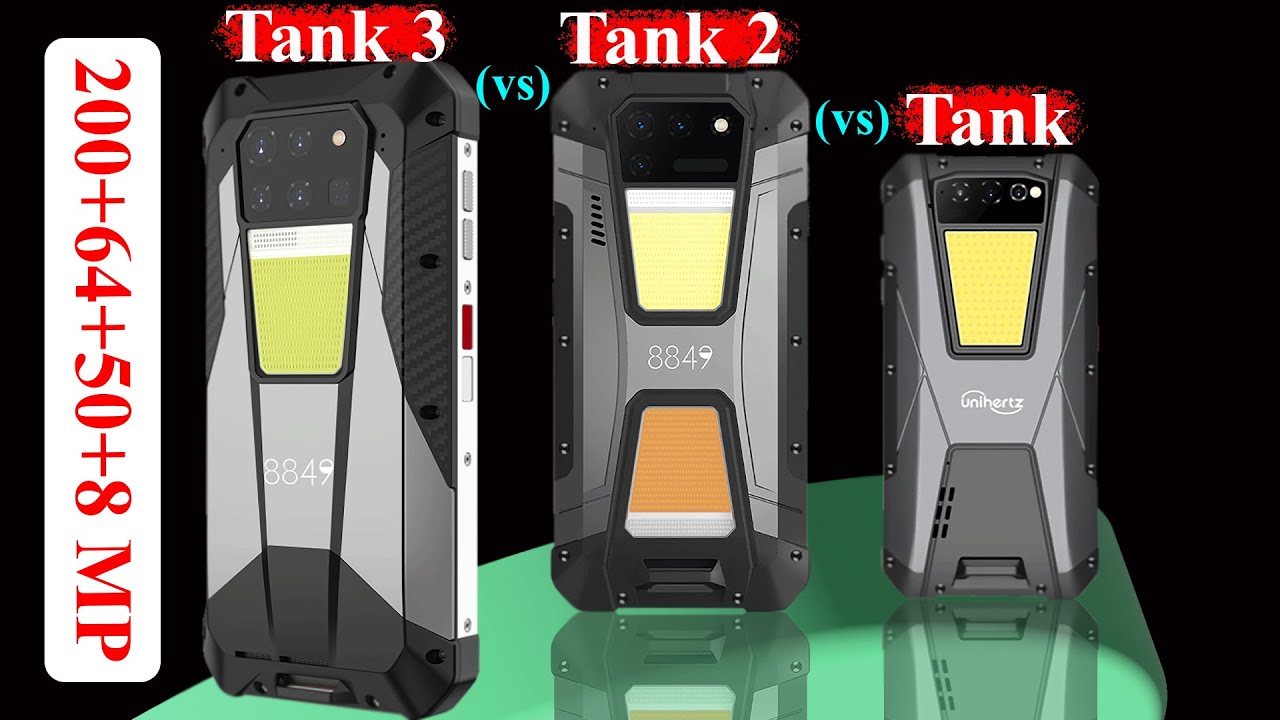 8849 TANK 3 - Massive 23,800 mAh Battery - Powerful Rugged