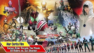 BANGKITNYA ORGANISASI JAHAT  - Alur Cerita Kamen Rider Decade Movie: All Riders vs Dai-Shocker