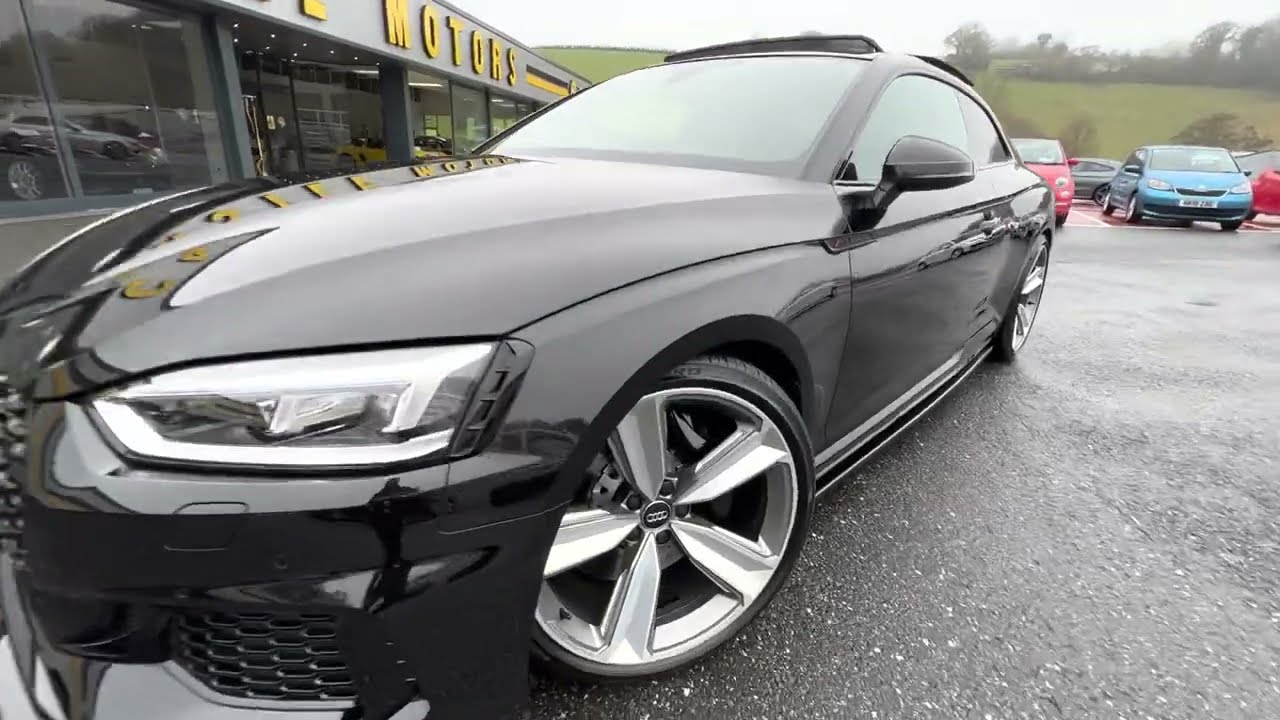 2019 RS5 QUATTRO AUDI SPORT EDITION 2.9TFSI Coupe in Black w/ Maxton Design for sale Castle Motors