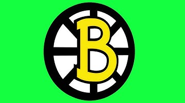 Boston Bruins 2010 Winter Classic Green Screen Logo Loop Chroma Animation