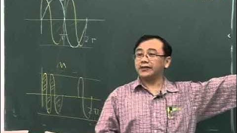 Lec01 傅立葉分析及應用 第一章 傅立葉級數 (1/5)