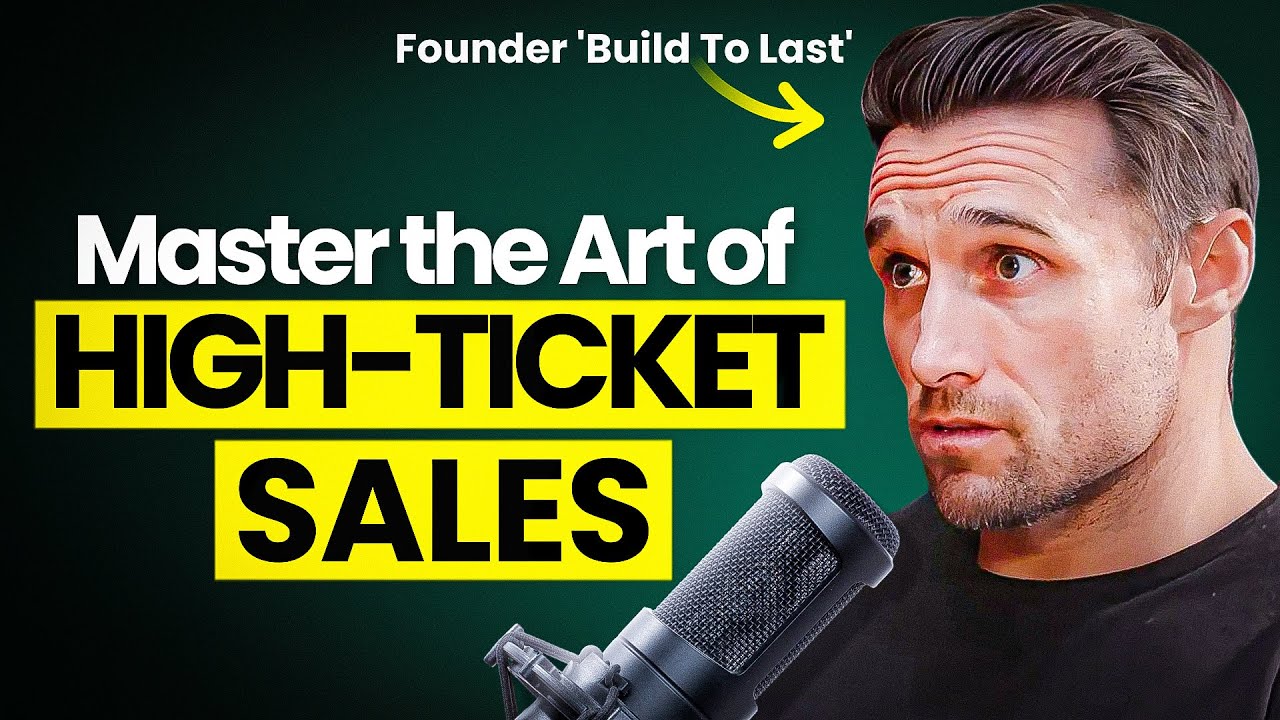 The Sales Psychology To Selling High Ticket - YouTube