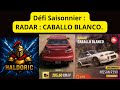 Défi Saisonnier RADAR : CABALLO BLANCO. Tuto vidéo complet. Forza Horizon 5 (FH5)