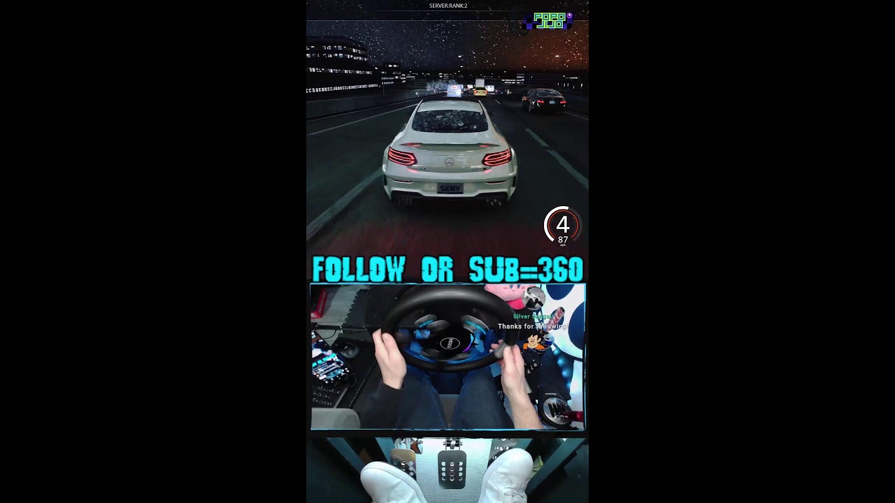 Swimming through traffic ( Assetto corsa)