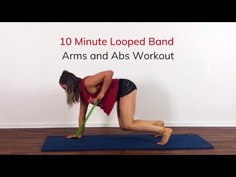 10 Minute Mini Bands Arms and Abs Workout