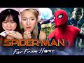 Asian Girls React | Spider-Man: Far From Home | First Time Watch