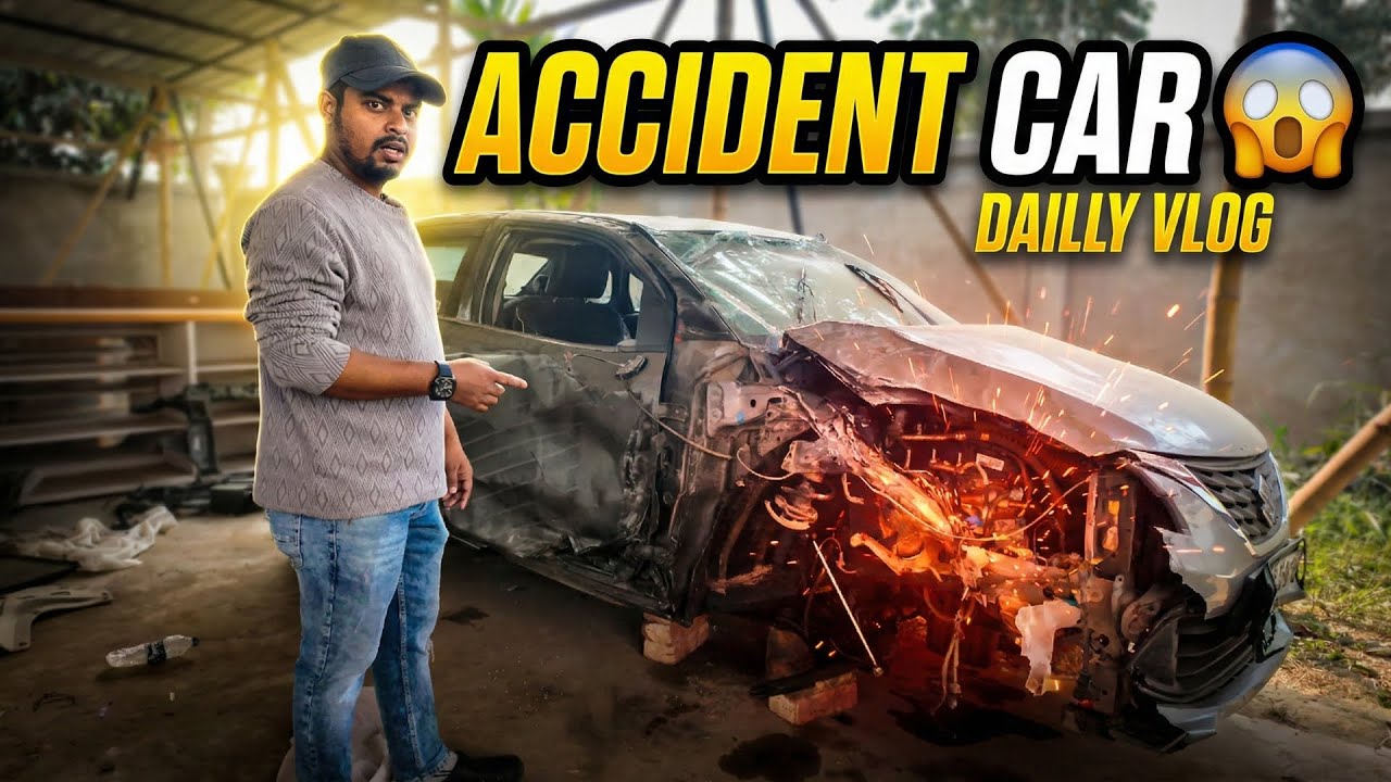 Accident Car Breakdown 🔧 Shocking Damage | Daily Vlog