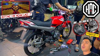 RXZ REM REM JEM pulak ! 😫 | Pakai EXHAUST LAN GOMBAK ! 🔥 | KEJ@M main RXZ 2024 ni 😭