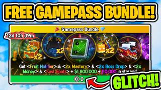HOW TO GET GAMEPASS BUNDLE IN BLOX FRUITS FOR FREE!