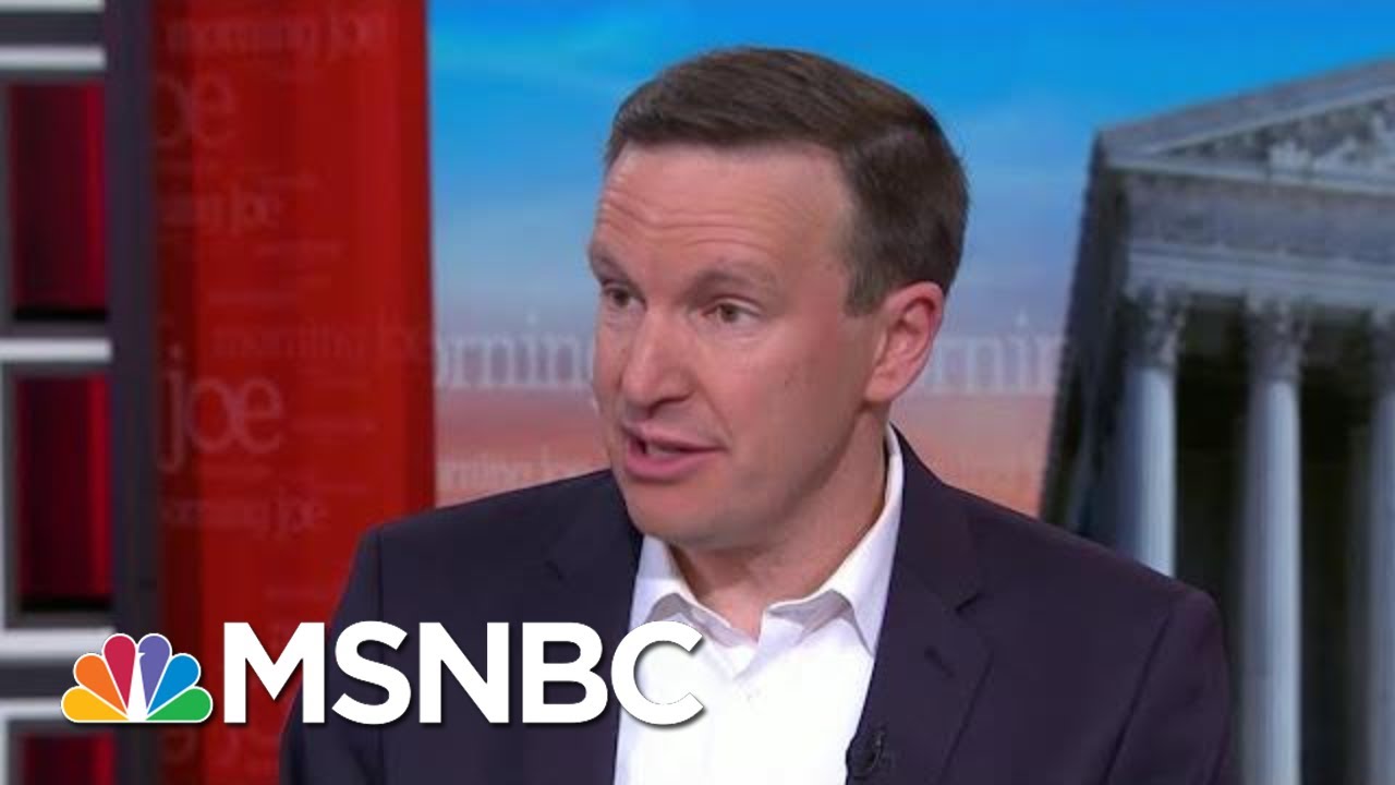 A GOP Colleague Is Considering Impeachment, Says Dem Senator | Morning Joe | MSNBC A GOP Colleague Is Considering Impeachment, Says Dem Senator | Morning Joe | MSNBC