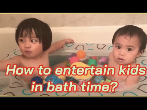 KIDS BATH TIME| How to entertain kids in bath time | Fun for kids| - YouTube