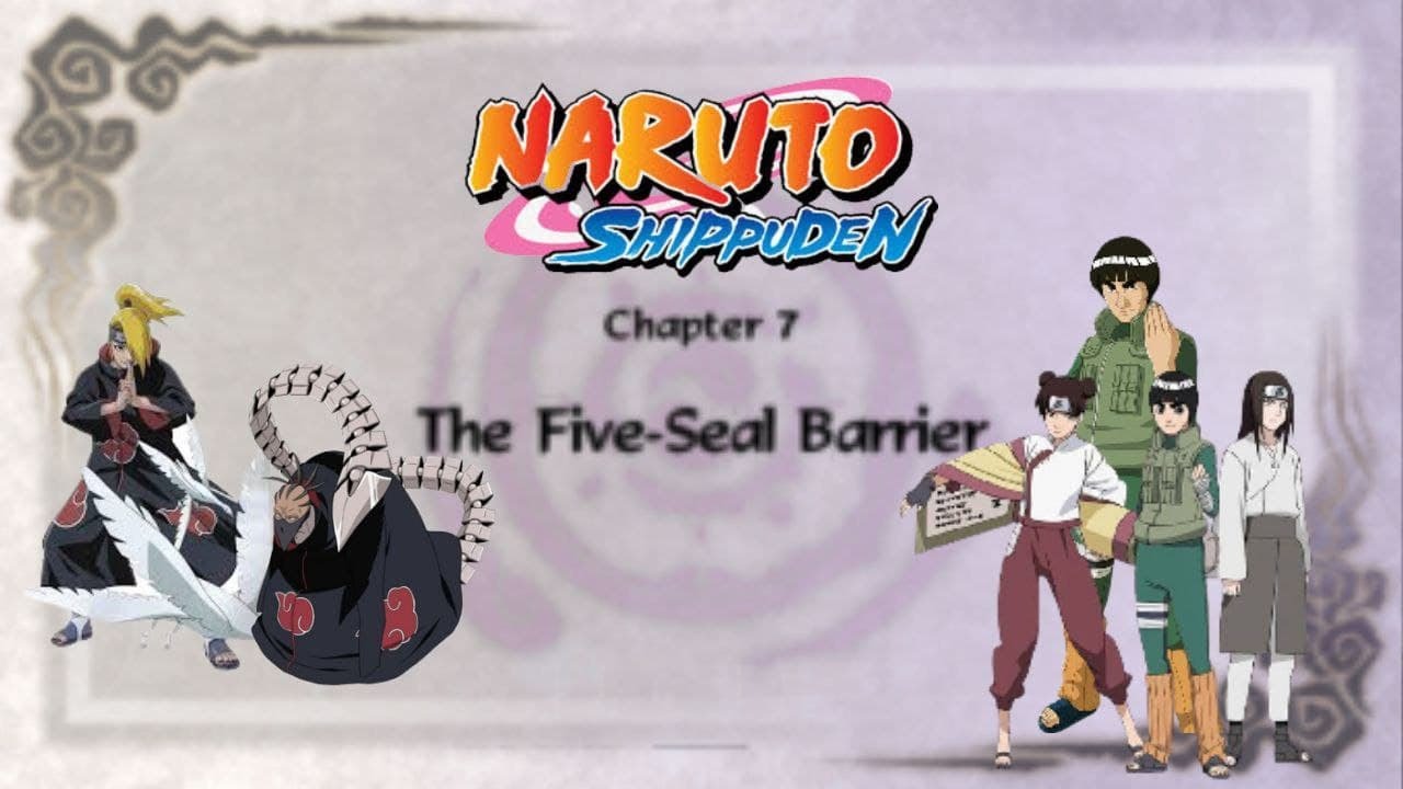 NARUTO LEGENDS: AKATSUKI RISING | CHAPTER 7 - THE FIVE-SEAL BARRIER ...