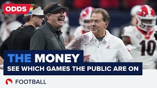 College Football Conference Championships | Betting Action Report