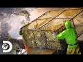 Severe Storm And Sudden Fire Threaten A Million Dollar Crab Catch | Deadliest Catch