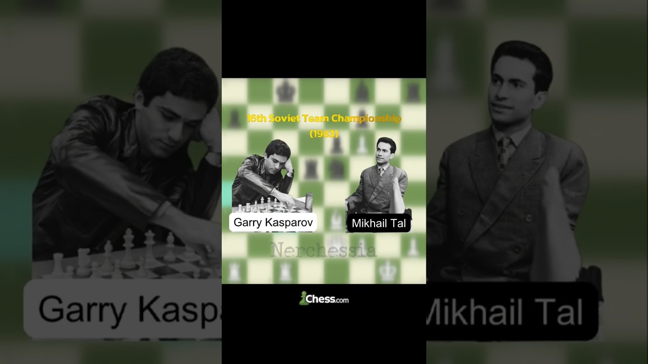 Legendary Clash: Garry Kasparov vs Mikhail Tal (1983) 