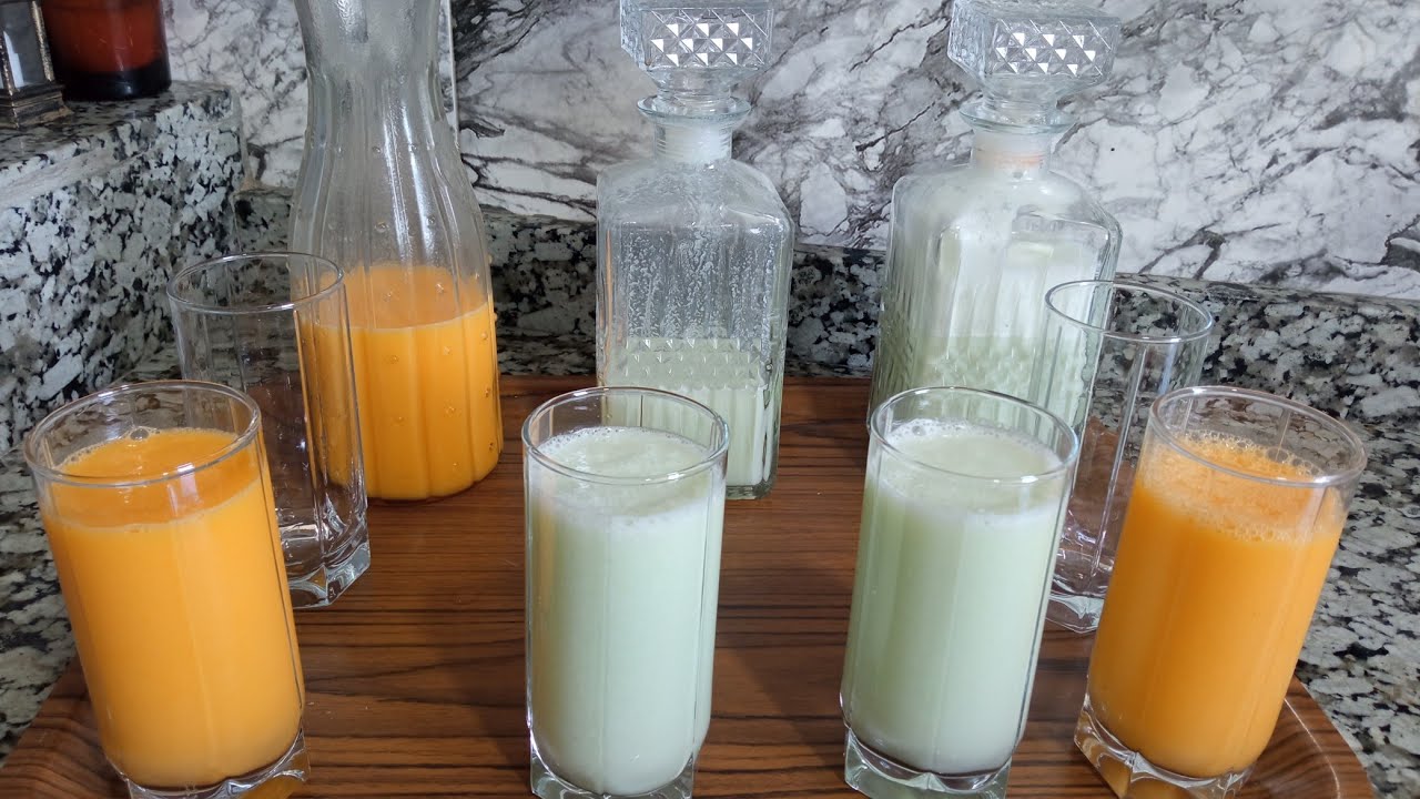 جوج ٱقتراحات لعصائر شهر رمضان المبارك