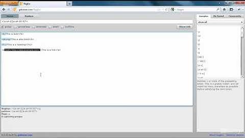 PHP RegEx 193 Real world Example Matching HTML Tags