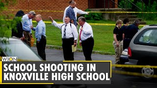 One Dead And Police Officer Injured At Knoxville High School | US Shooting | Tennessee |English News One Dead And Police Officer Injured At Knoxville High School | US Shooting | Tennessee |English News