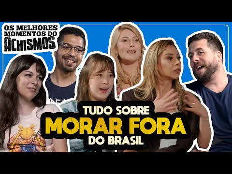 OS MELHORES MOMENTOS DO PODCAST - MORAR FORA DO BRASIL