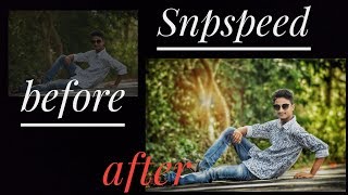 How to blur background and HDR effect in snapseed👈👌 YouTube