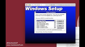 Windows 3.11 in VMWare Fusion