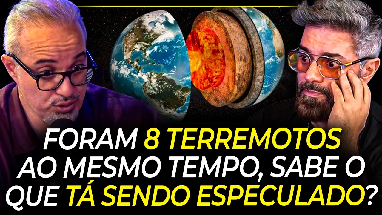 Quantidade Assustadora de Abalos Sísmicos Ocorridos no Período
